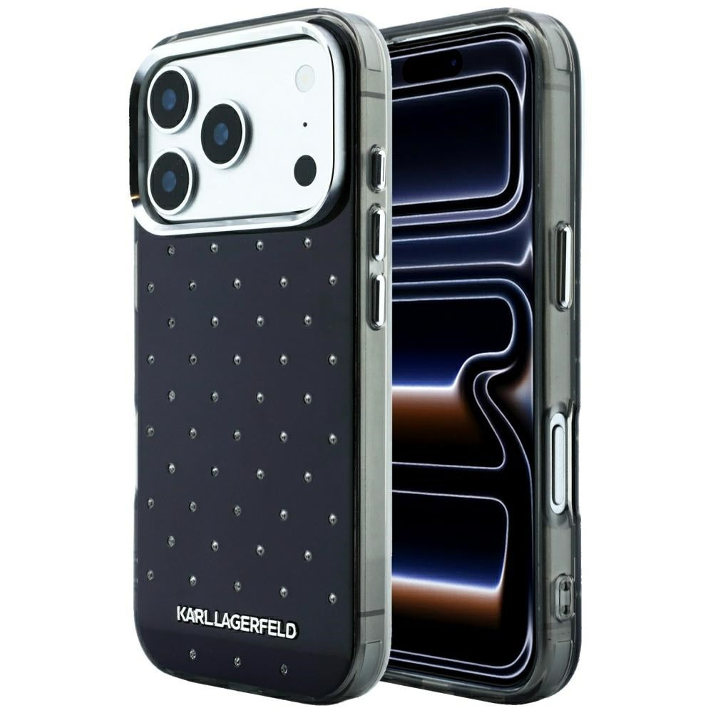 Husa de protectie Karl Lagerfeld compatibil cu iPhone 18 Pro / iPhone 17 Pro, Negru