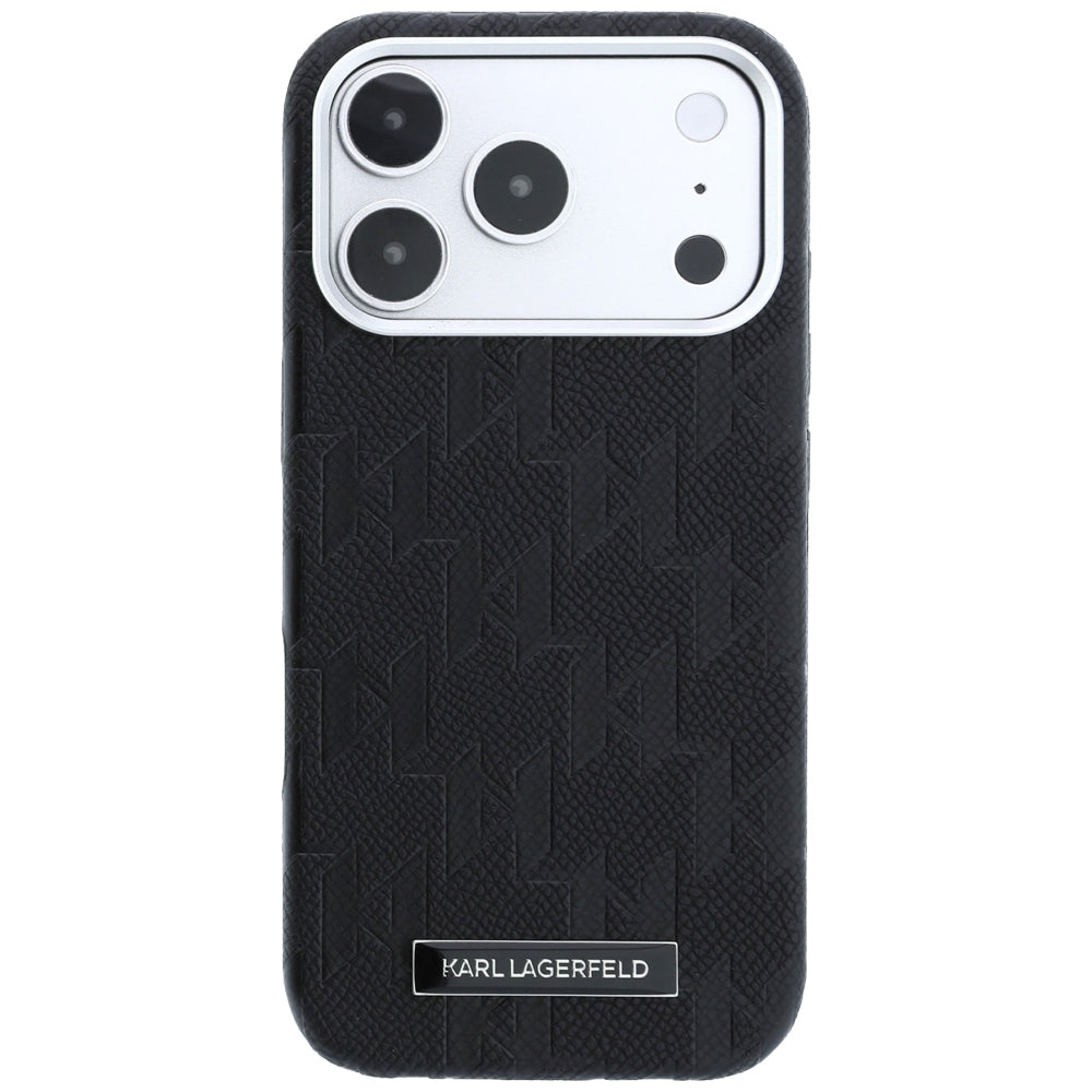 Husa de protectie Karl Lagerfeld compatibil cu iPhone 18 Pro / iPhone 17 Pro, Negru