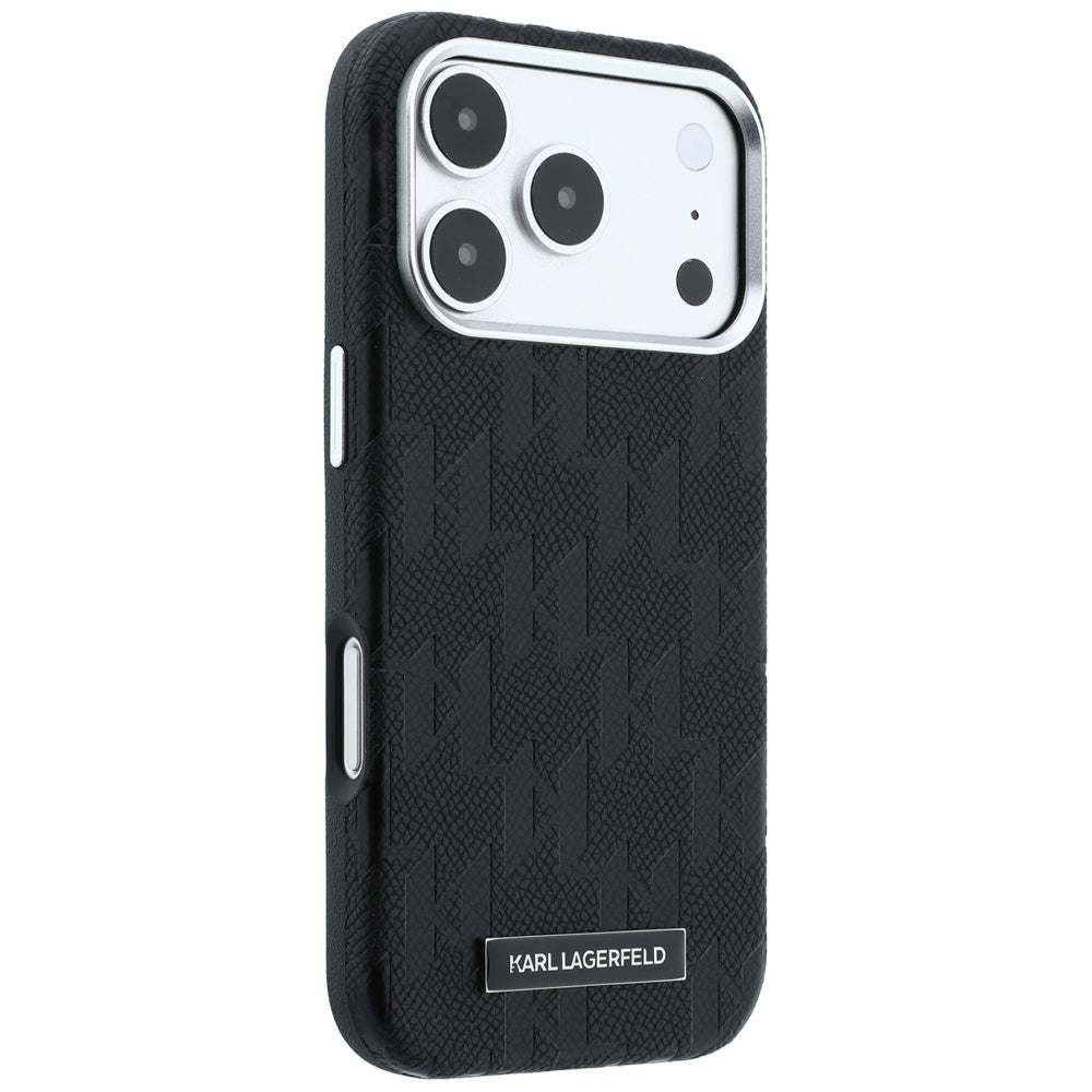 Husa de protectie Karl Lagerfeld compatibil cu iPhone 18 Pro / iPhone 17 Pro, Negru