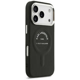 Husa de protectie Karl Lagerfeld compatibil cu iPhone 17 Pro Max / iPhone 18 Pro Max, Negru