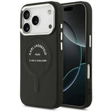 Husa de protectie Karl Lagerfeld compatibil cu iPhone 17 Pro Max / iPhone 18 Pro Max, Negru
