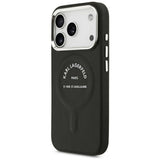 Husa de protectie Karl Lagerfeld compatibil cu iPhone 18 Pro / iPhone 17 Pro, Negru