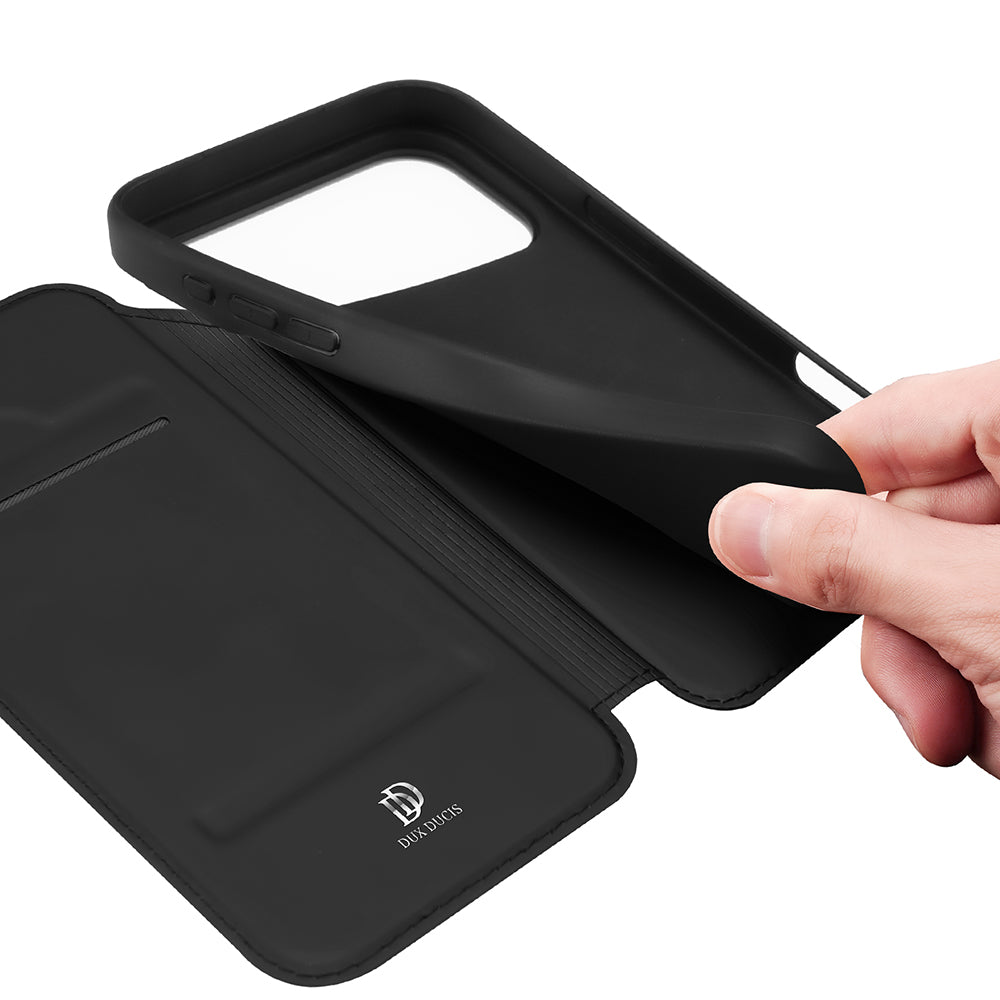 Husa de protectie Dux Ducis Skin Pro compatibil cu iPhone 18 Pro Max / iPhone 17 Pro Max, Negru