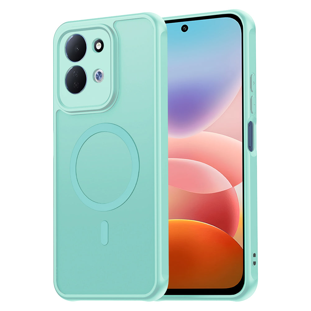 Husa de protectie Techsuit HaloFrost II MagSafe compatibil cu Xiaomi Redmi 17 4G / Redmi 17 5G, Verde