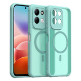 Husa de protectie Techsuit HaloFrost II MagSafe compatibil cu Xiaomi Redmi 17 4G / Redmi 17 5G, Verde