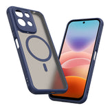 Husa de protectie Techsuit HaloFrost II MagSafe compatibil cu Xiaomi Redmi 17 4G / Redmi 17 5G, Albastru