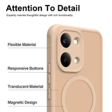 Husa de protectie Techsuit HaloFrost II MagSafe compatibil cu Xiaomi Redmi 17 4G / Redmi 17 5G, Auriu
