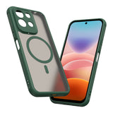 Husa de protectie Techsuit HaloFrost II MagSafe compatibil cu Xiaomi Redmi 17 4G / Redmi 17 5G, Verde
