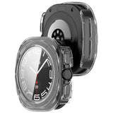 Husa + Folie smartwatch Techsuit Defense360 Pro compatibil cu Samsung Galaxy Watch Ultra 2, Transparent