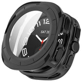 Husa pentru Samsung Galaxy Watch Ultra 2 + Folie - Techsuit Defense360 Pro - Black