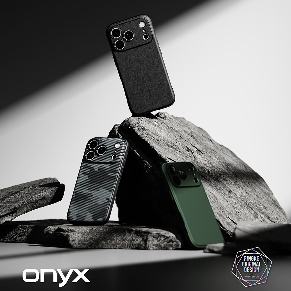 Husa de protectie Ringke Onyx compatibil cu iPhone 17 Pro / iPhone 18 Pro, Negru
