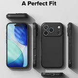 Husa de protectie Ringke Onyx compatibil cu iPhone 17 Pro / iPhone 18 Pro, Negru