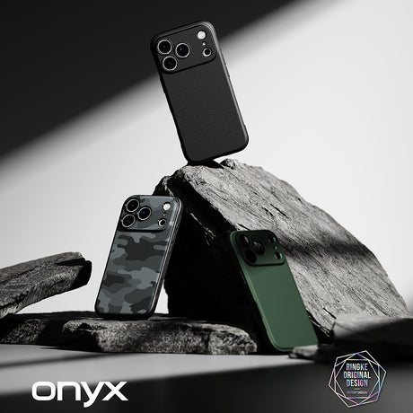 Husă Ringke Onyx pentru iPhone 17 Pro Max / iPhone 18 Pro Max, neagră