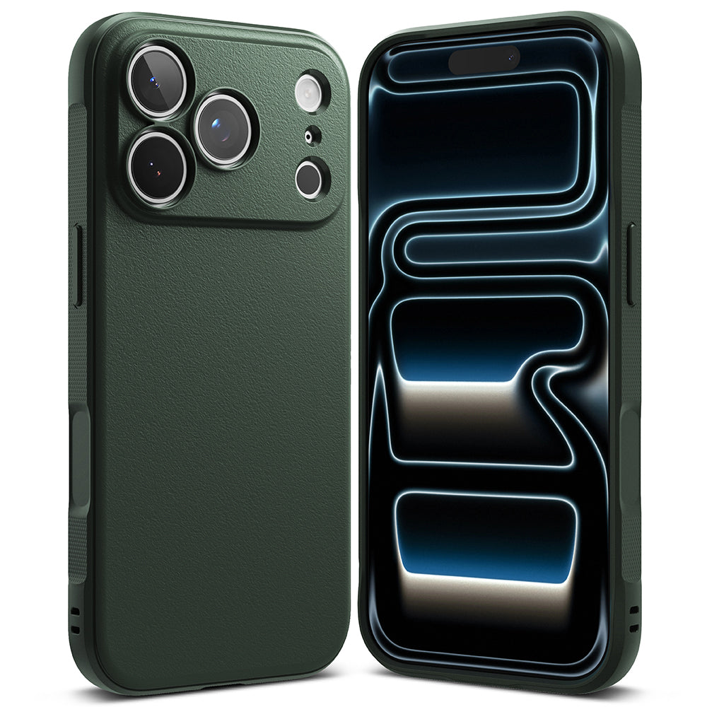 Husa de protectie Ringke Onyx compatibil cu iPhone 17 Pro Max / iPhone 18 Pro Max, Verde