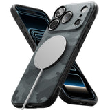 Husa de protectie Ringke Onyx compatibil cu iPhone 17 Pro / iPhone 18 Pro, Negru Camuflaj
