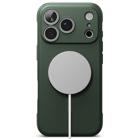 Husa de protectie Ringke Onyx compatibil cu iPhone 18 Pro / iPhone 17 Pro, Verde