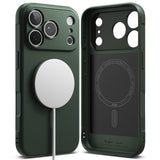 Husa de protectie Ringke Onyx compatibil cu iPhone 18 Pro / iPhone 17 Pro, Verde