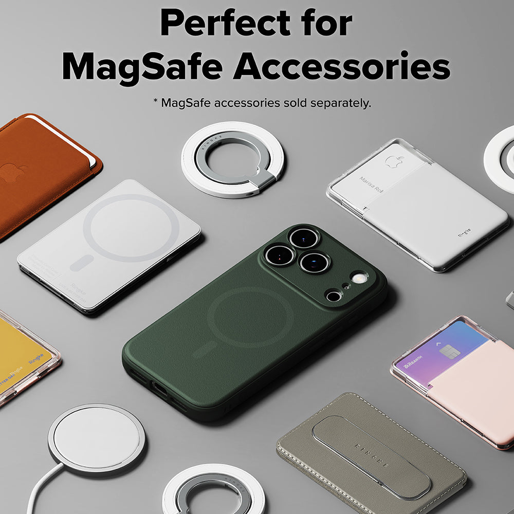Husa de protectie Ringke Onyx compatibil cu iPhone 18 Pro / iPhone 17 Pro, Verde