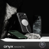 Husa de protectie Ringke Onyx compatibil cu iPhone 17 Pro Max / iPhone 18 Pro Max, Verde