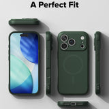 Husa de protectie Ringke Onyx compatibil cu iPhone 17 Pro Max / iPhone 18 Pro Max, Verde