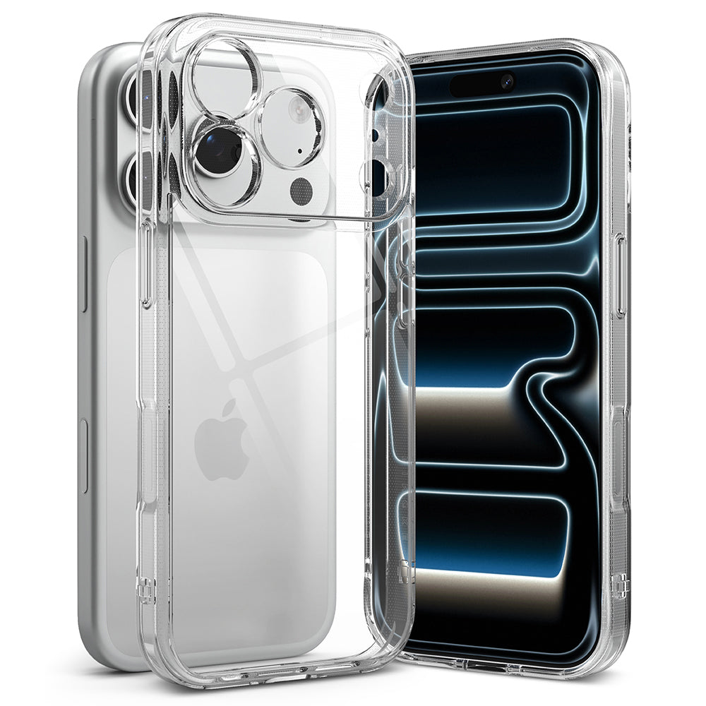 Husa de protectie Ringke Fusion compatibil cu iPhone 17 Pro Max / iPhone 18 Pro Max, Transparent