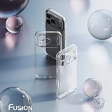 Husa de protectie Ringke Fusion compatibil cu iPhone 17 Pro / iPhone 18 Pro, Transparent