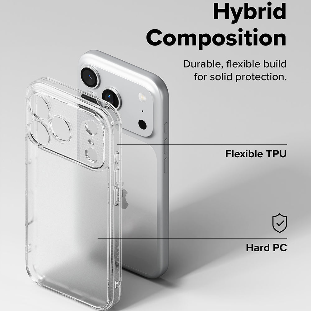 Husa de protectie Ringke Fusion compatibil cu iPhone 17 Pro Max / iPhone 18 Pro Max, Transparent