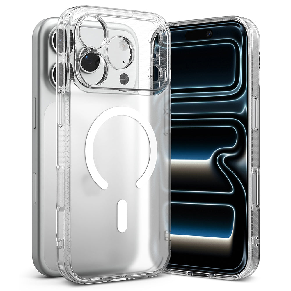 Husa de protectie Ringke Fusion compatibil cu iPhone 17 Pro / iPhone 18 Pro, Transparent
