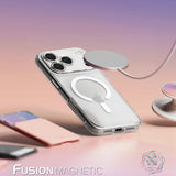 Husa de protectie Ringke Fusion compatibil cu iPhone 17 Pro / iPhone 18 Pro, Transparent