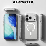 Husa de protectie Ringke Fusion compatibil cu iPhone 17 Pro / iPhone 18 Pro, Transparent