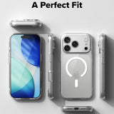 Husa de protectie Ringke Fusion compatibil cu iPhone 17 Pro / iPhone 18 Pro, Transparent