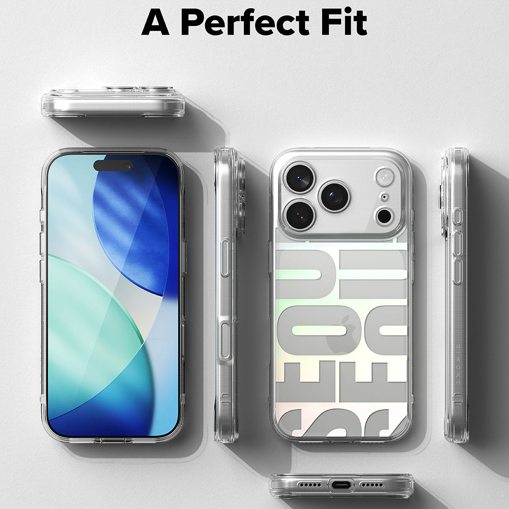 Husa de protectie Ringke Fusion compatibil cu iPhone 17 Pro / iPhone 18 Pro, Transparent