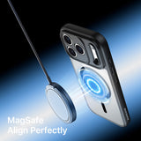 Husa de protectie Dux Ducis Aimo MagSafe compatibil cu iPhone 17 Pro Max / iPhone 18 Pro Max, Negru