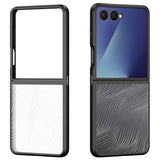 Husa de protectie Dux Ducis Aimo compatibil cu Samsung Galaxy Z Flip7, Negru