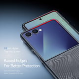 Husa de protectie Dux Ducis Aimo compatibil cu Samsung Galaxy Z Flip7, Negru