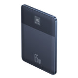 Baterie externa Baseus (P10063801323-00), 12000mAh, 2x Type-C, 65W, Albastru