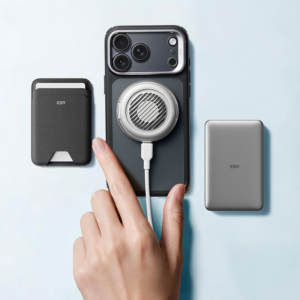 Husa de protectie ESR Classic Hybrid compatibil cu iPhone 17 Pro / iPhone 18 Pro, Negru