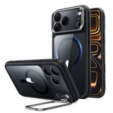 Husa de protectie ESR Classic Hybrid compatibil cu iPhone 17 Pro Max / iPhone 18 Pro Max, Negru Transparent