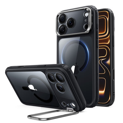 Husa de protectie ESR Classic Hybrid compatibil cu iPhone 17 Pro Max / iPhone 18 Pro Max, Negru Transparent