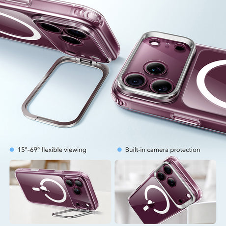 Husa de protectie ESR Classic Hybrid compatibil cu iPhone 17 Pro / iPhone 18 Pro, Transparent