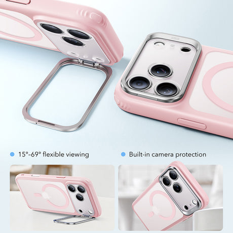 Husa de protectie ESR Classic Hybrid compatibil cu iPhone 17 Pro / iPhone 18 Pro, Roz