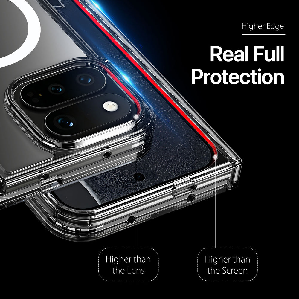 Husa de protectie Dux Ducis Clin Magnetic Series compatibil cu Google Pixel 11 Pro Fold, Transparent