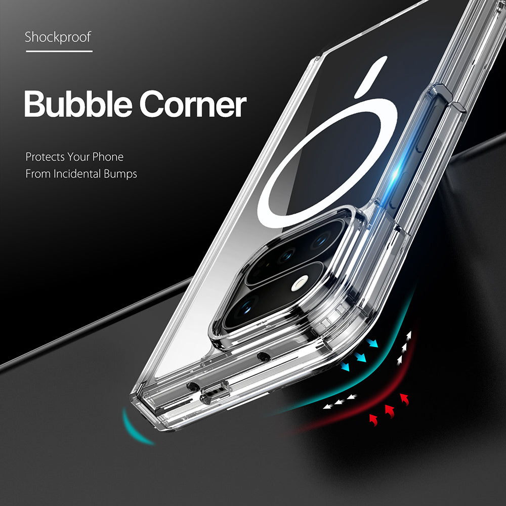 Husa de protectie Dux Ducis Clin Magnetic Series compatibil cu Google Pixel 11 Pro Fold, Transparent