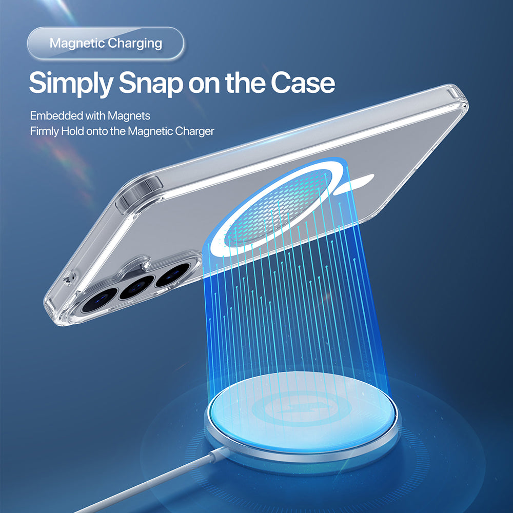 Husa de protectie Dux Ducis Clin Magnetic Series compatibil cu Samsung Galaxy S26 FE, Transparent