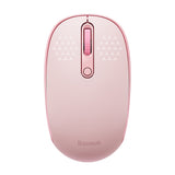 Mouse Baseus F01B (B01055503413-00), Bluetooth 5.0, 2.4G, 1600 DPI, Roz