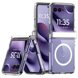 Husa de protectie Dux Ducis Clin Magnetic Series compatibil cu Motorola Razr 70 / Razr 60 / Razr 50, Transparent
