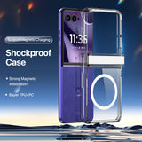 Husa de protectie Dux Ducis Clin Magnetic Series compatibil cu Motorola Razr 70 / Razr 60 / Razr 50, Transparent