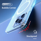 Husa de protectie Dux Ducis Clin MagSafe compatibil cu iPhone 16 Pro, Transparent