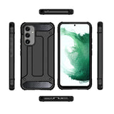Husa de protectie Techsuit Hybrid Armor compatibil cu Samsung Galaxy A54, Negru