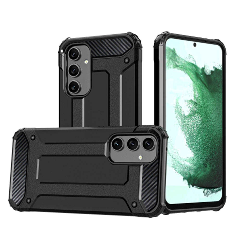 Husa de protectie Techsuit Hybrid Armor compatibil cu Samsung Galaxy A54, Negru